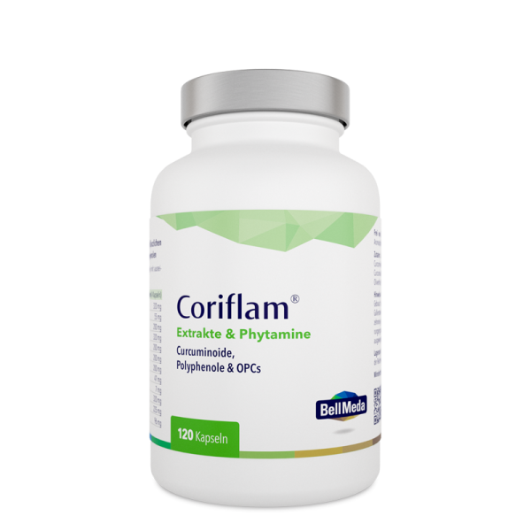 Coriflam — Nahrungsergänzungsmittel mit pflanzlichen Extrakten