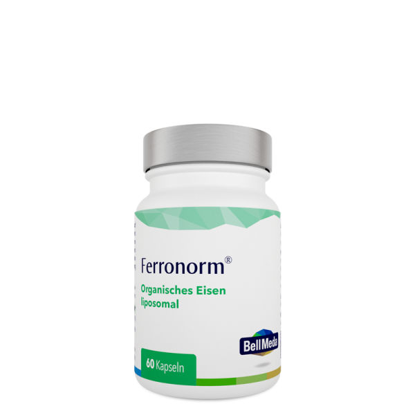 Ferronorm — organisch gebundenes Eisen in liposomaler Form
